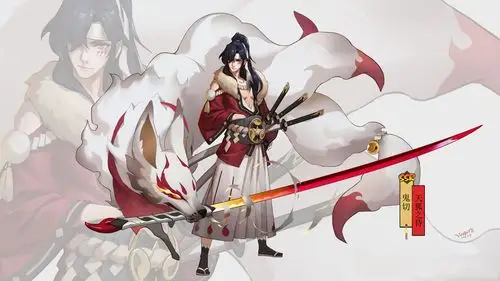 阴阳师 百绘罗衣 天狐之侍 鬼切 @setsung