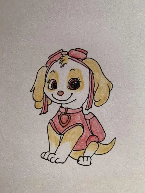 卡通画 课程 45 卡通:汪汪队天天