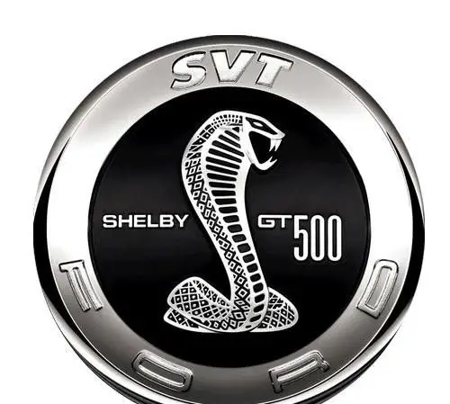 这个汽车标志一定是很多人都知道的,是的,它是福特眼镜蛇的汽车标志.