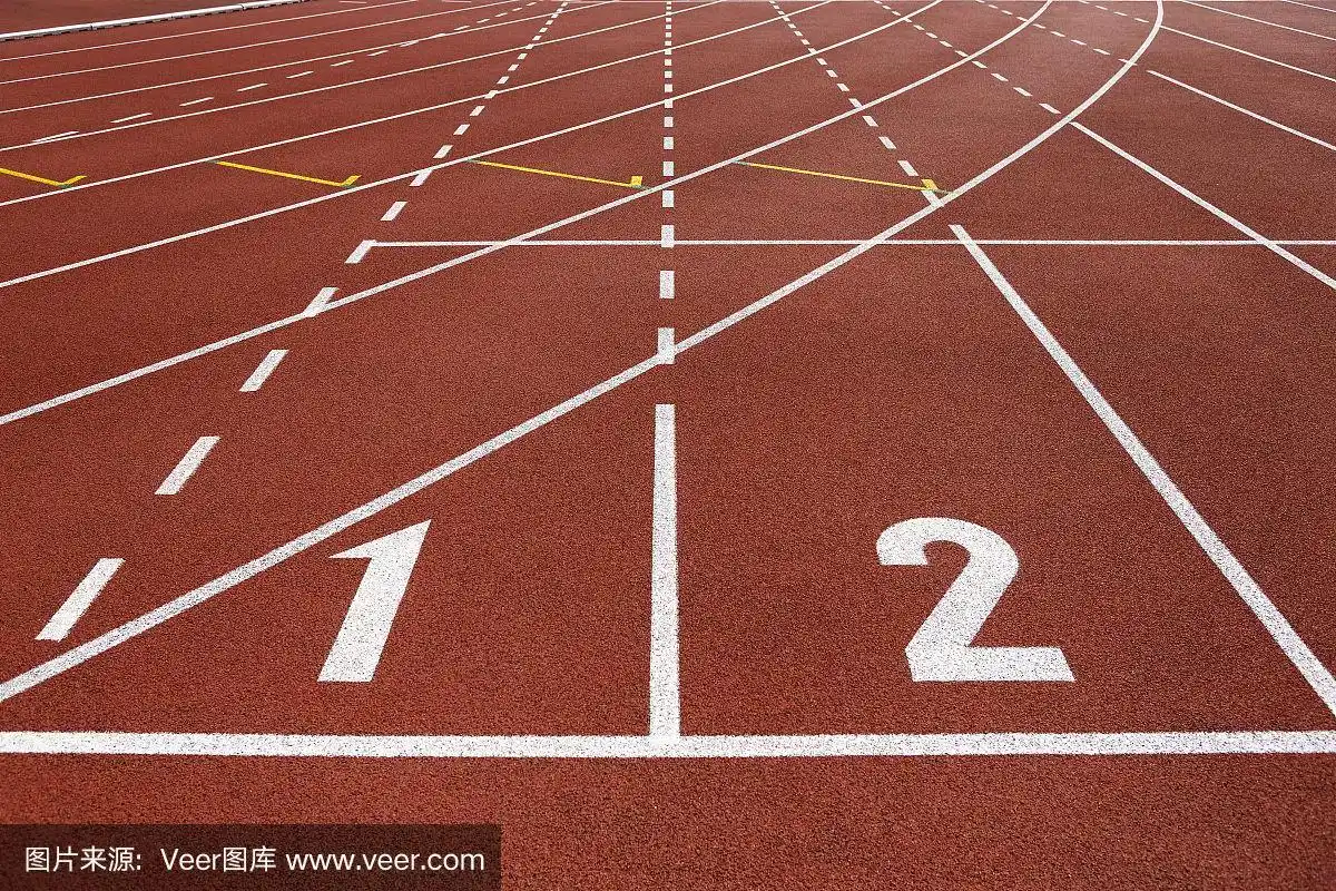 田径跑道,开端,起跑线,短跑,体育场