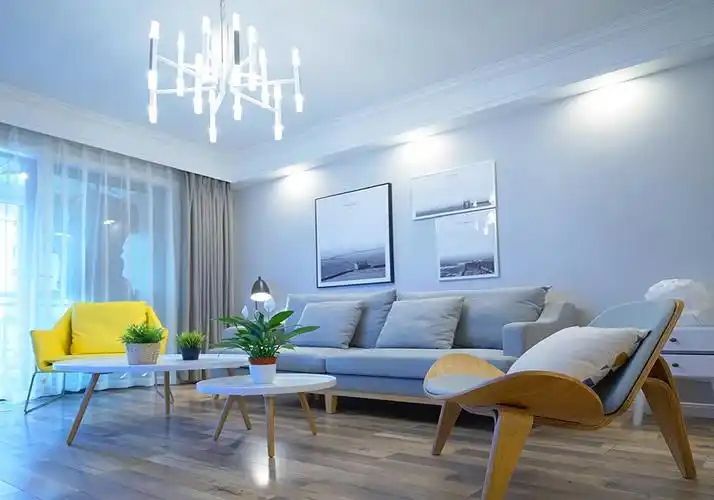 小户型客厅加卧室装修效果图