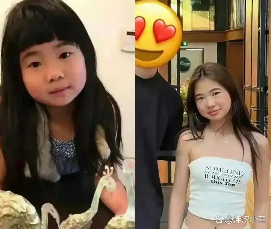 曹格的女儿姐姐,从丑小鸭蜕变为美丽的天鹅!