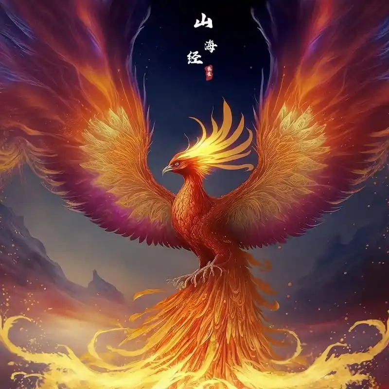 《山海经》九大瑞兽之-朱雀,朱雀是中国传统文化中是四象之一, - 抖音