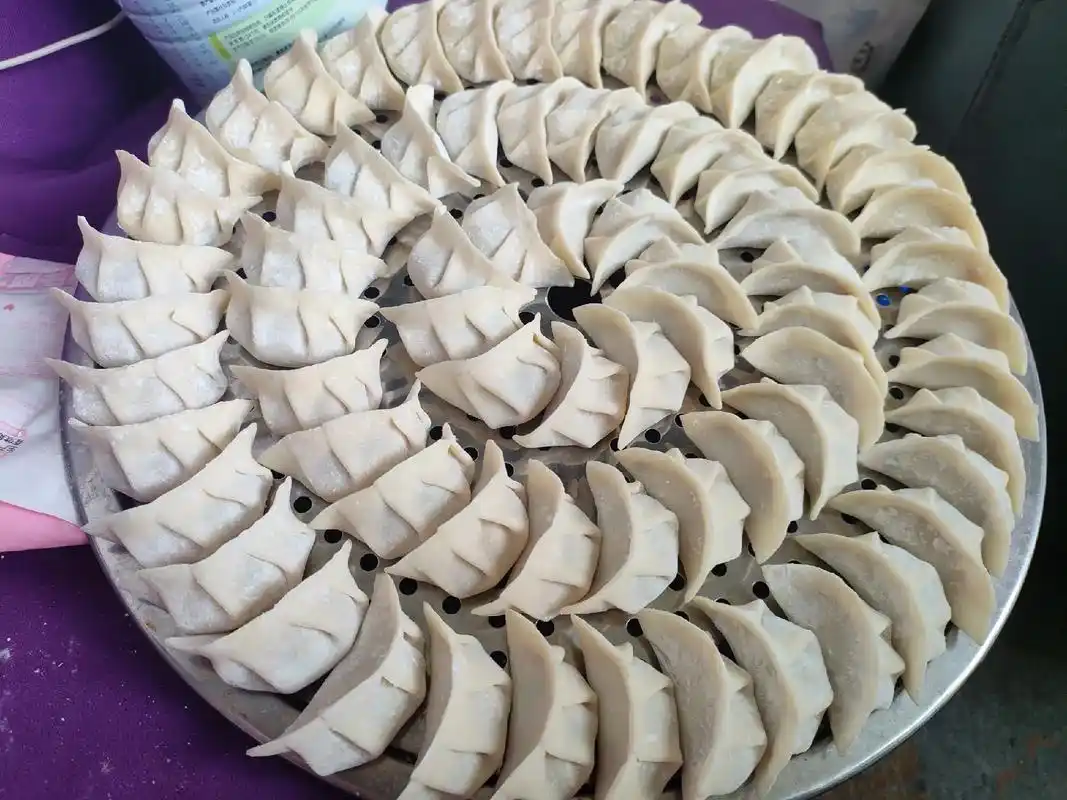 一早上的功劳#纯手工水饺 #自己动手丰衣足食 - 抖音