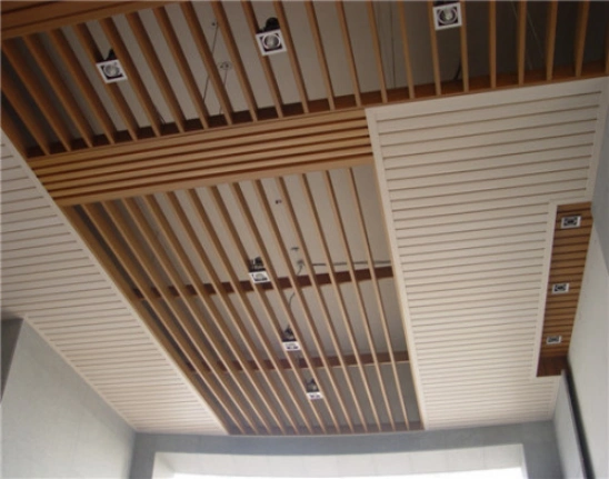 生态木吊顶图片赏析生态木吊顶效果图