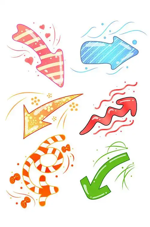 可爱果冻箭头系列