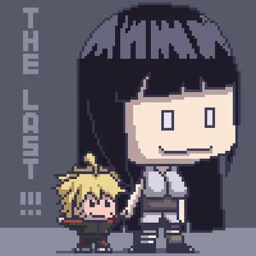 火影忍者the last 8bit 像素头像|插画|像素画|不想再做勇者 - 原创