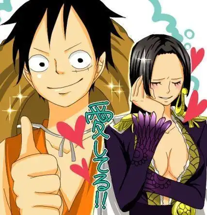 海贼王里女帝和路飞什么关系?