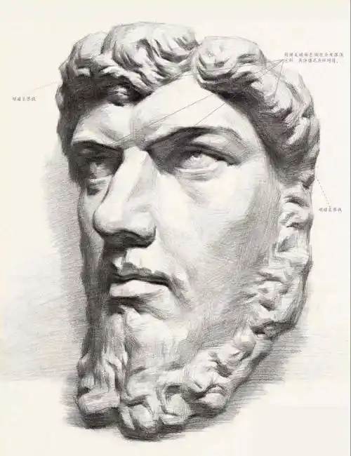 美术艺考 | 素描石膏像为什么要有体块感?