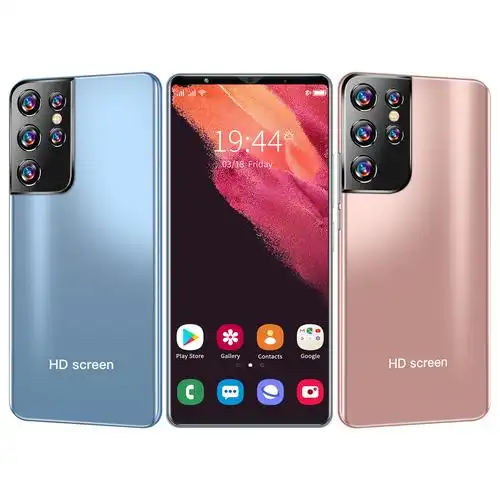 跨境新款大屏低价智能手机s21ultra 6.1寸现货smartphone安卓手机