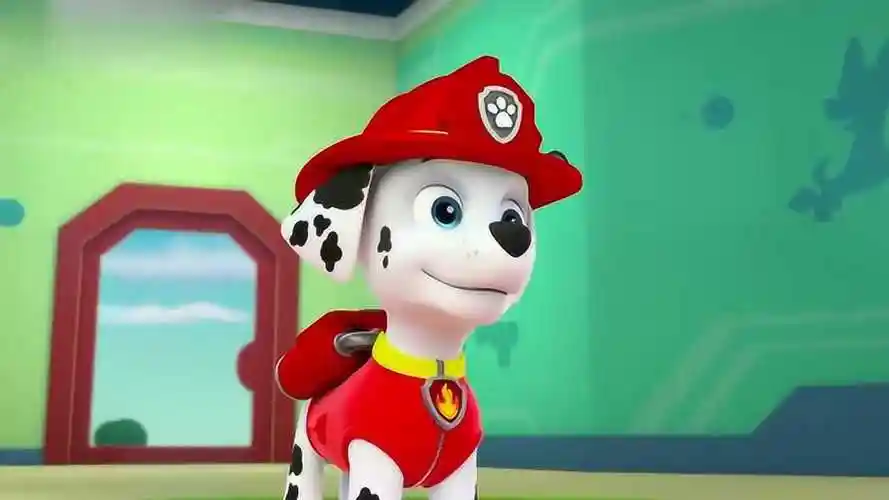 汪汪队立大功第三季:小力梦见天空给它很多饼干吃,太好吃