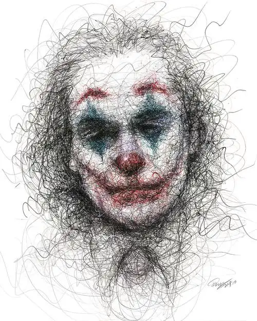 the joker 杰昆小丑 | 飞线涂鸦