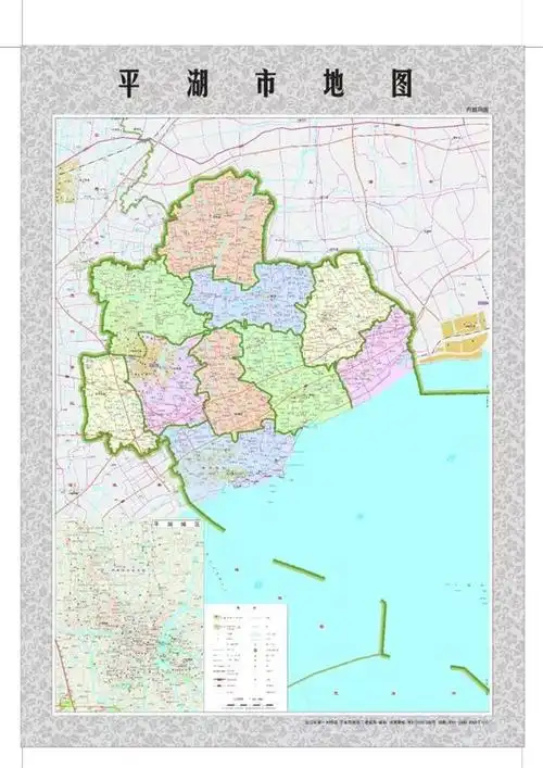 2010年平湖市地图