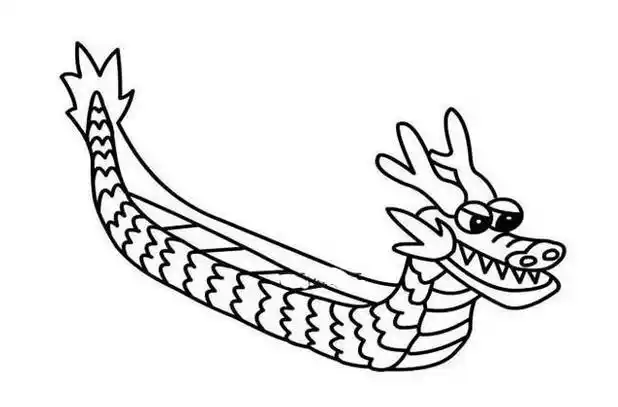 龙舟简笔画赛龙舟比赛基地