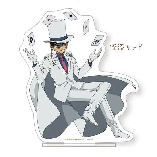 日版现货侦探柯南扑克全身立牌怪盗基德安室动漫挂件