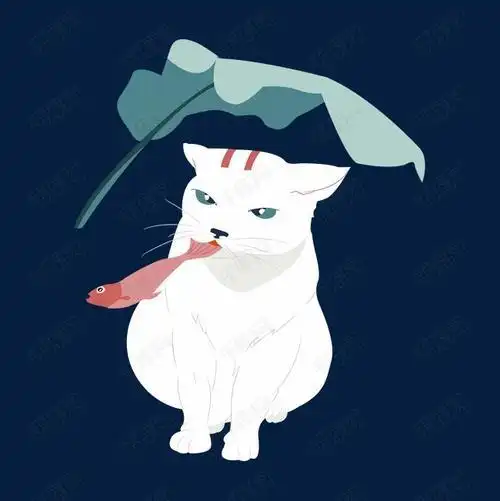 九鱼聚财图片大全__卡通围巾猫_情侣头像一对两张围巾2014年10月30