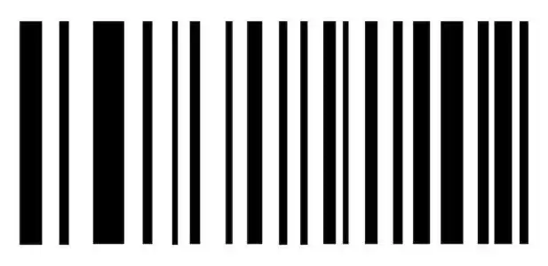 超市物品条形码简笔画