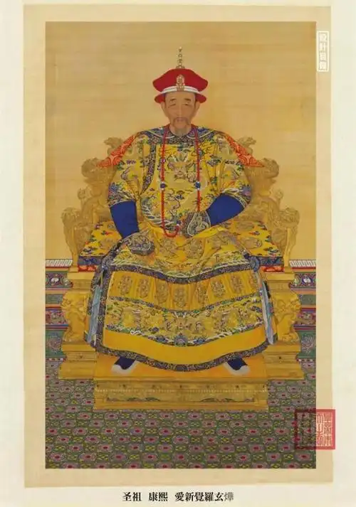 历代大清皇帝肖像图,一展帝王风范!