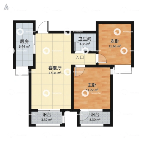 恒大学庭户型图