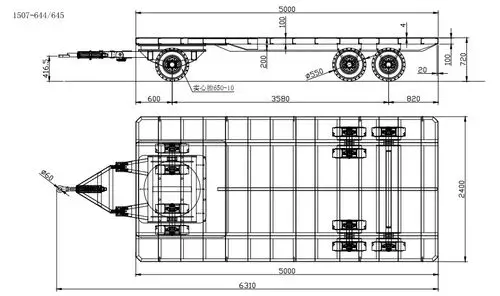 内蒙古平板车,15吨平板车,15吨玻璃厂运输平板拖车 质优价廉