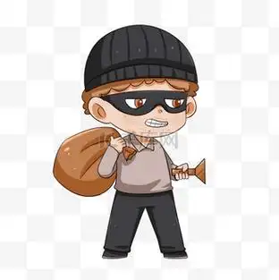 黄色强盗剪贴画