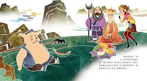 儿童绘本故事推荐《猪八戒吃西瓜》