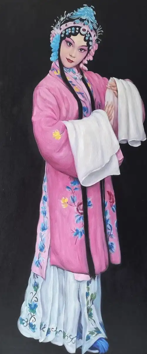 艺术关注——戏曲人物油画家娄秋涛