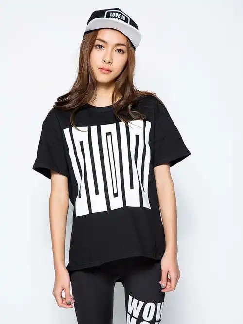 m.wowl t恤|m.wowl 黑色字母简约短袖t恤正品 | yoho!buy 有货