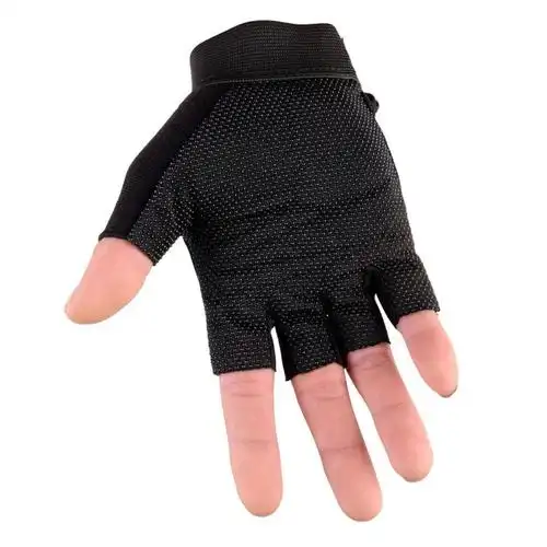 魏思琪防晒手套男男士春夏季防晒防健身骑车户外半指手套男女运动手套