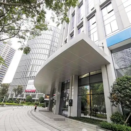 办公楼门头铝单板雨棚铝单板工厂定制