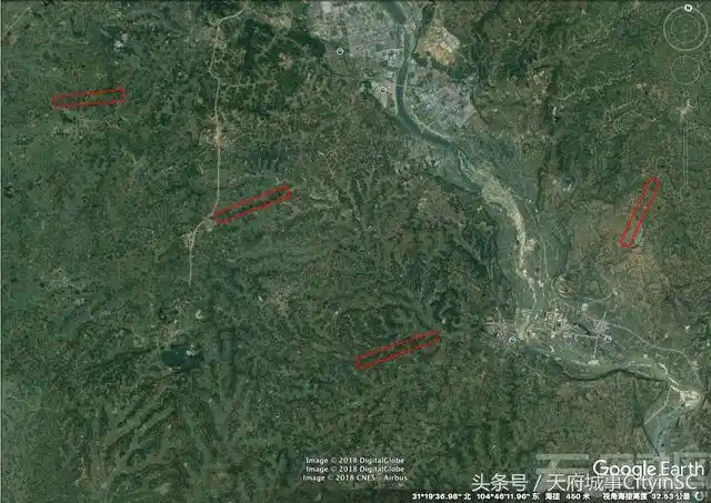 离绵阳城区最近,紧邻绵阳绕城高速及待建的成绵新高速以及绵吴路;芦溪