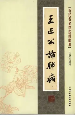 近代名老中医经验集·王正公论肺病.pdf