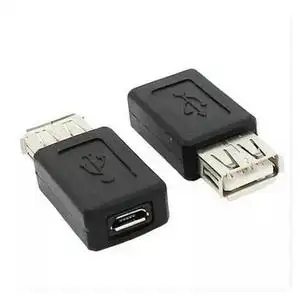 usb母转micro usb母转接头 micro usb母转usb母 usb母对micro span