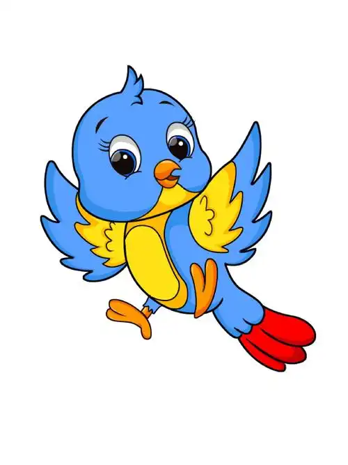 儿童简笔画|小鸟