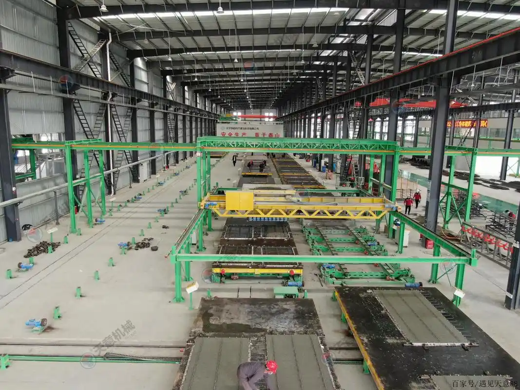 天意,让建筑更简单| 全自动预制构件生产线 预制叠合板生产线