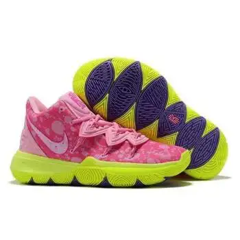 欧文5代篮球鞋纯原5代鸳鸯黑白男女实战气垫运动耐磨球鞋 派大星 40