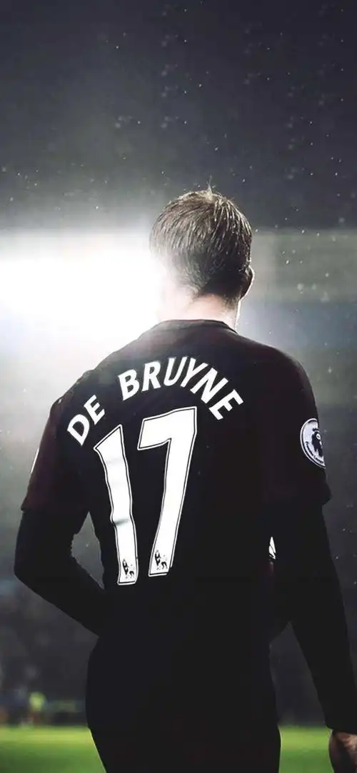 侠世壁纸:英超曼城德布劳内壁纸第一期