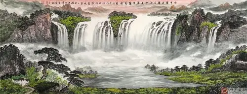 【已售】刘爱成 四尺《江山如此多娇》