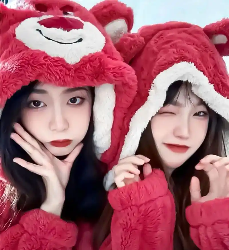 闺蜜头像真人纯欲ins风自调