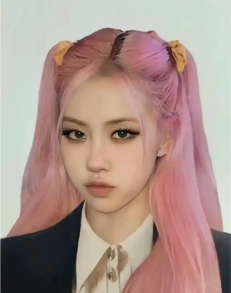 朴彩英证件照好飒#证件照 #rosé #又 - 抖音