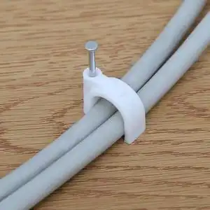 电线卡扣固定器线路钉墙上卡线走线墙面线扣网线整理u型线卡夹子
