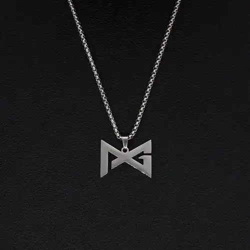 nbapg保罗乔治logo项链 潮人男女不锈钢吊坠嘻哈街头首饰品