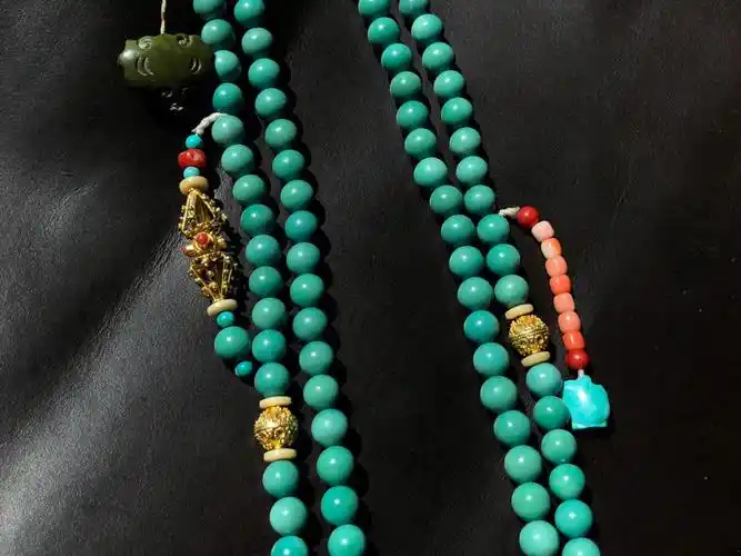 精品原矿绿松石时尚高端大气