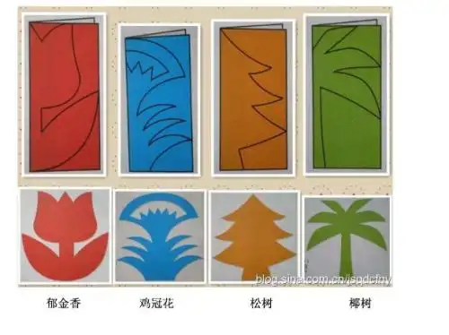 剪纸简单剪纸步骤图片展示简单剪纸步骤相关图片下载  儿童剪纸图案