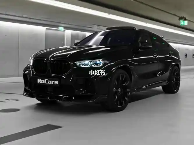 黑武士宝马x6m帅气