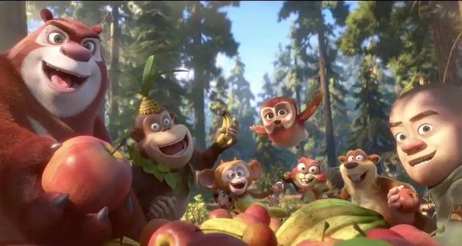 熊出没重返地球1月22日开启二轮点映终极预告英雄熊二拯救地球