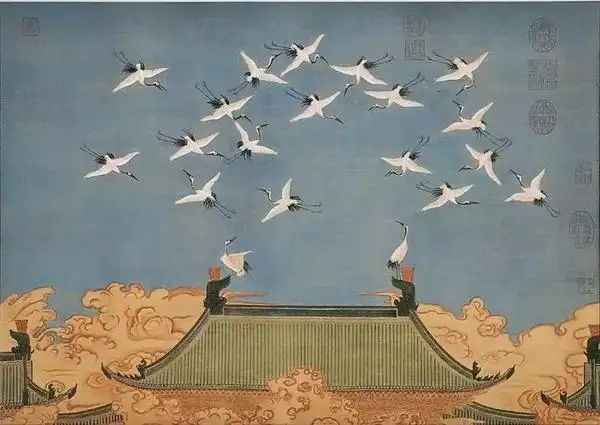 宫廷绘画,院体画的形式主要迎合统治阶级的需要,符合皇室的审美情趣和