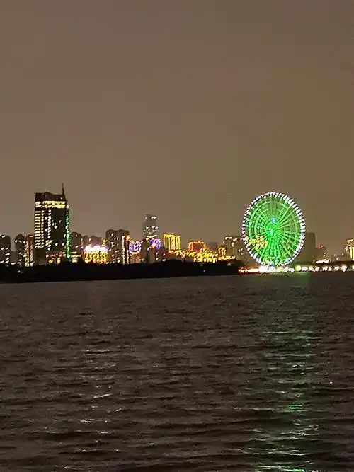 无锡景太湖美,湖边夜景欣赏