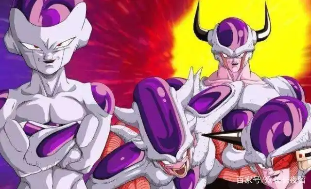 龙珠:弗利萨的几个变身形态,第三个是最丑的,最后一个最帅气!