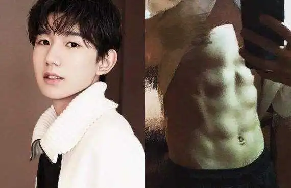 tfboys露腹肌,王俊凯超害羞,王源最干脆,易烊千玺最霸气